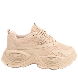 Scarpe da ginnastica Janna Khaki beige