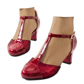Décolleté Formila rosso lucido