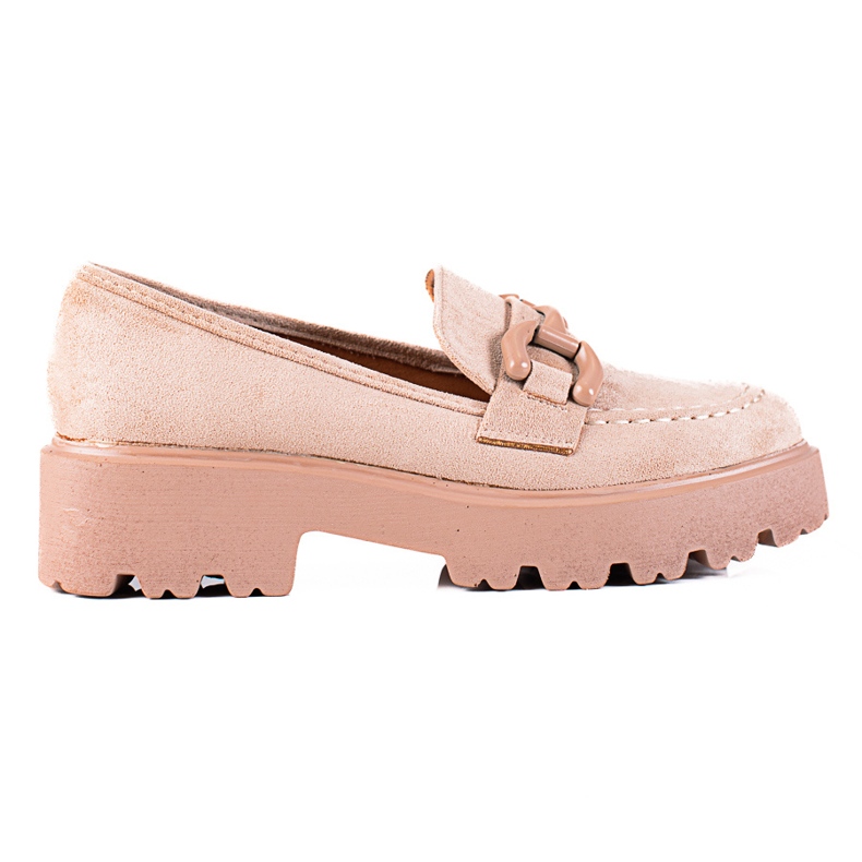 Scarpe in camoscio beige di Vinceza