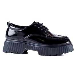 Scarpe Vinceza laccate nere nero
