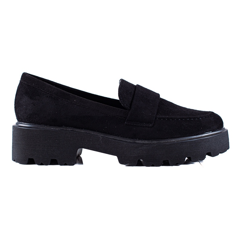 Scarpe in camoscio nero Shelovet