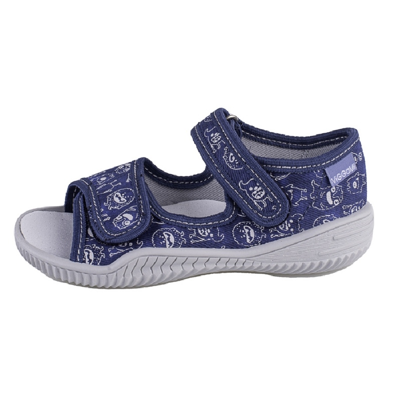 Ciabatte da ragazzo Viggami Franek blu