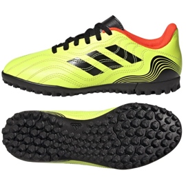 Scarpe Adidas Copa Sense.4 Tf Jr GZ1374 giallo gialli