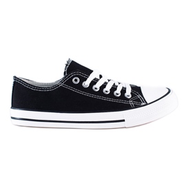 Classiche sneakers nere per ragazzi Shelovet nero