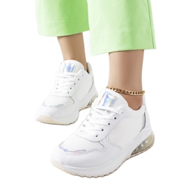 Sneakers sportive bianche Tierney bianca