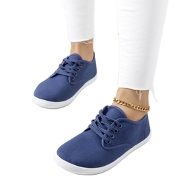 Sneaker Wallen blu navy