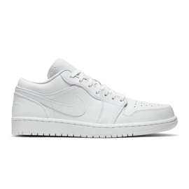 Scarpa Nike Air Jordan 1 Low M 553558-130 bianca