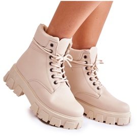 Stivali da donna Caldi stivali Flavin beige chiaro