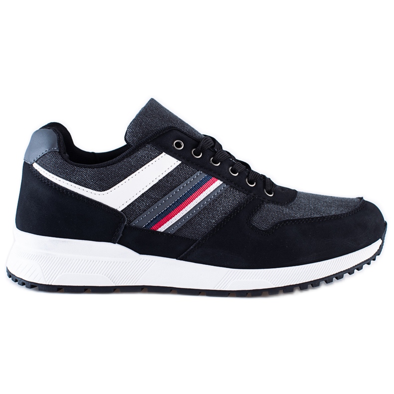 Comode scarpe sportive da uomo Shelovet nere nero