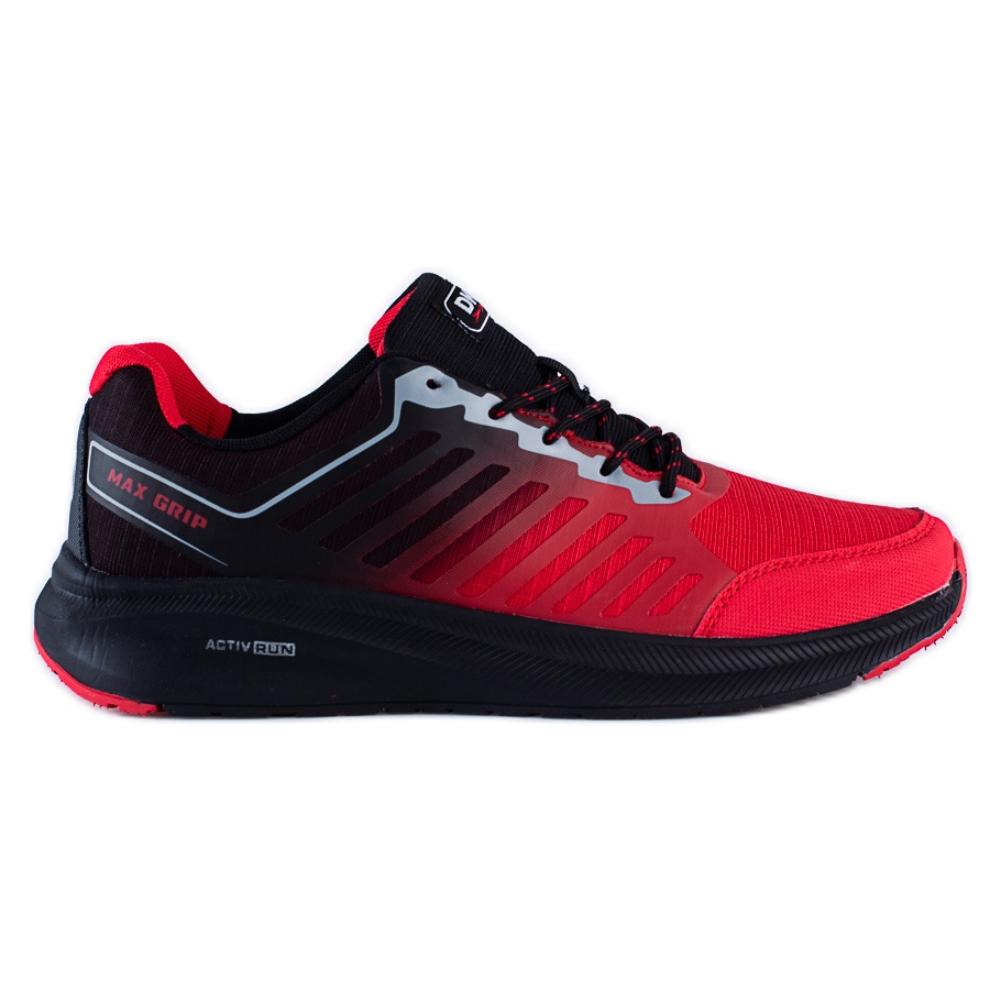 Scarpe sportive da uomo rosse DK nero rosso KeeShoes