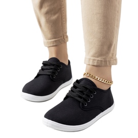 BM Scarpe da ginnastica nere Wallen nero