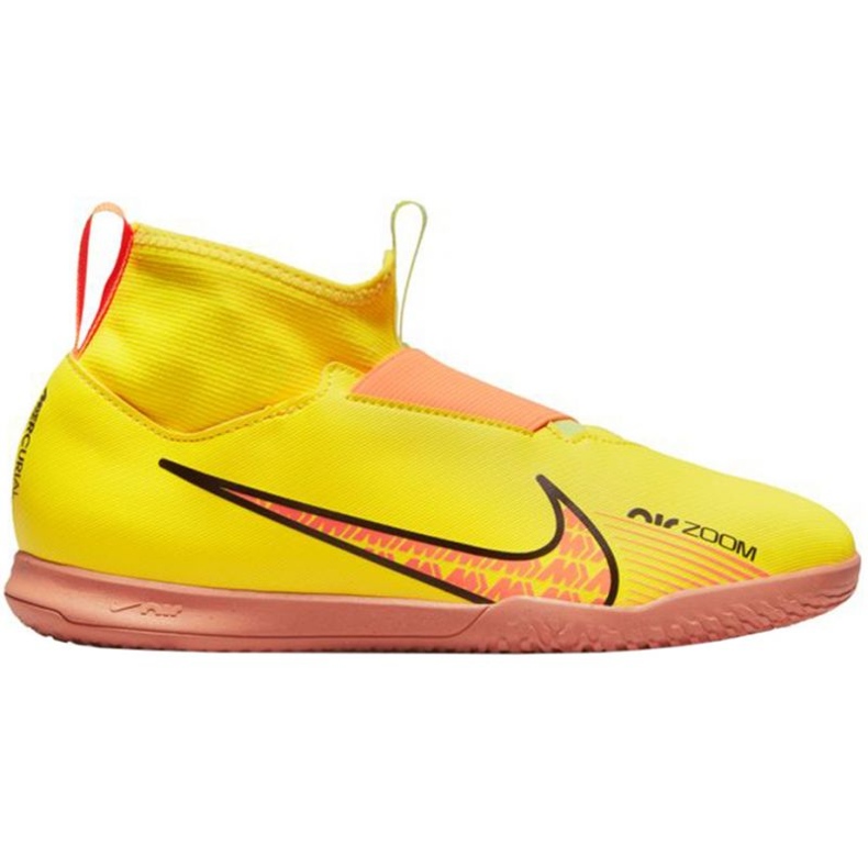 Scarpa da calcio Nike Zoom Mercurial Superfly 9 Academy Ic Jr DJ5615 780 giallo gialli
