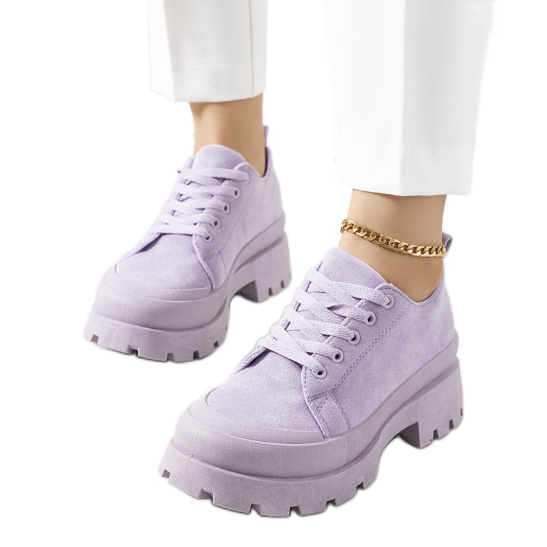 BM Sneakers viola sulla piattaforma Dearth