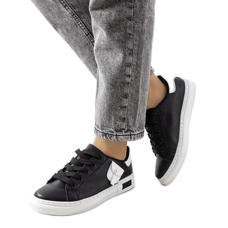 Sneakers Frame da donna nere nero