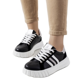 Sneakers nere sulla piattaforma Prinsep nero