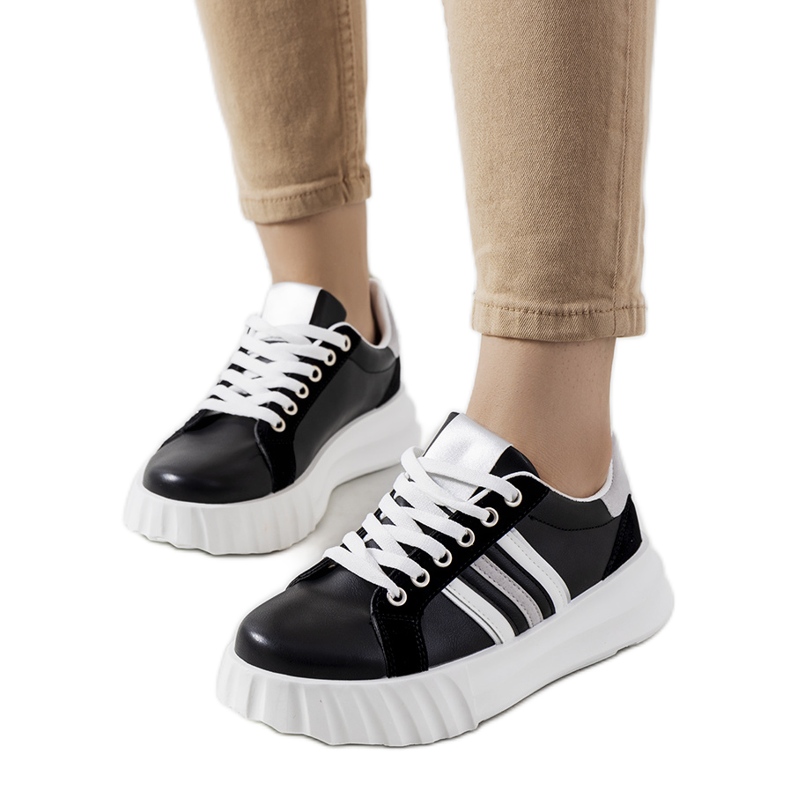 Sneakers nere sulla piattaforma Prinsep nero