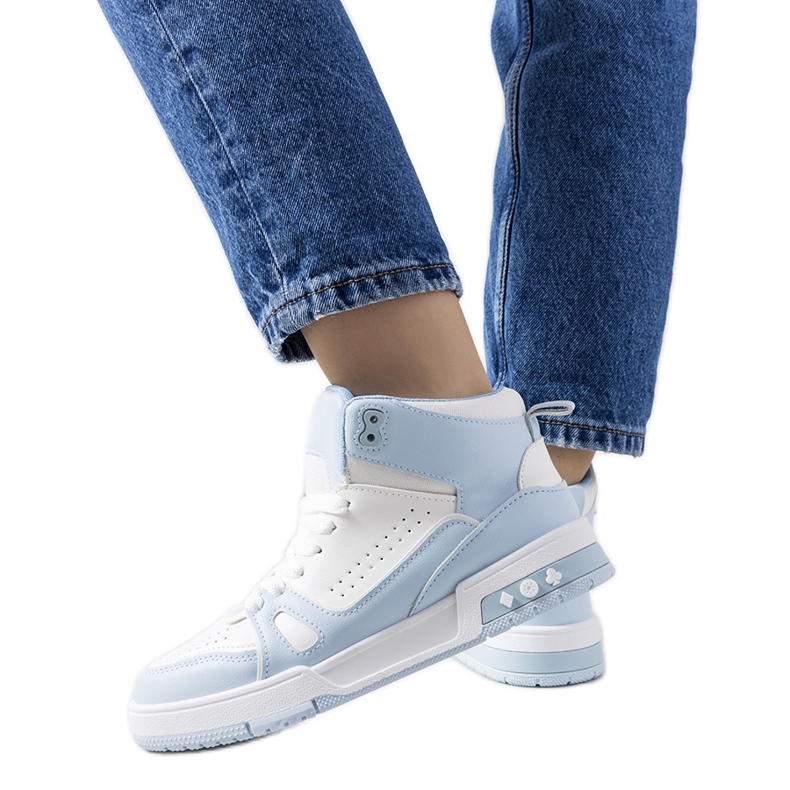 Sneakers blu di Grandis bianca