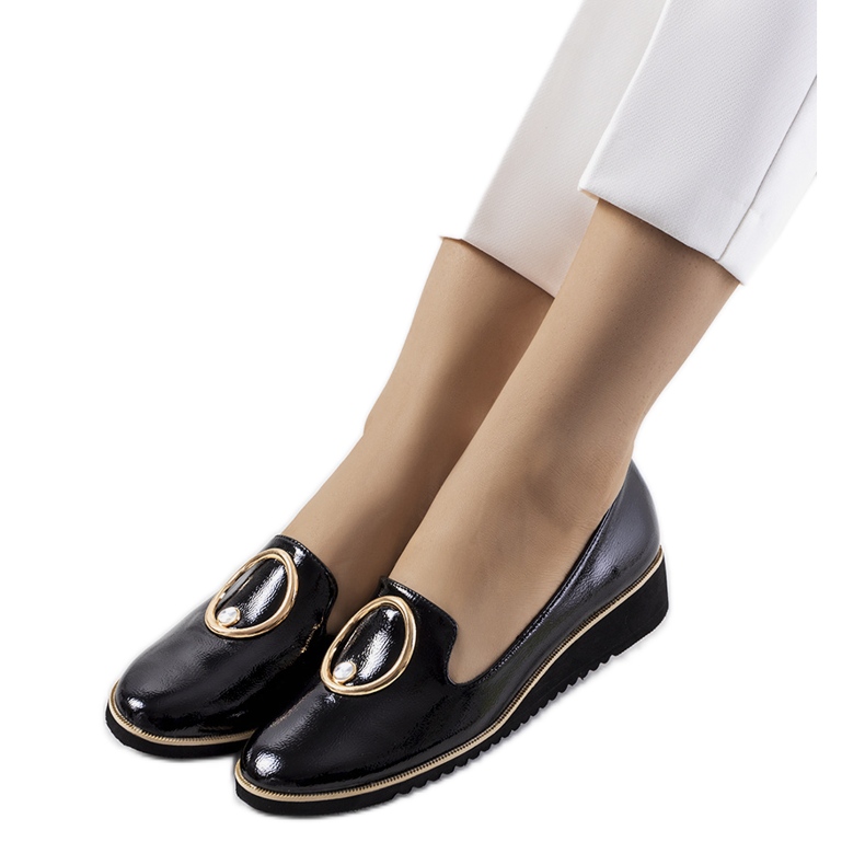 Scarpe Kadyro laccate nere nero