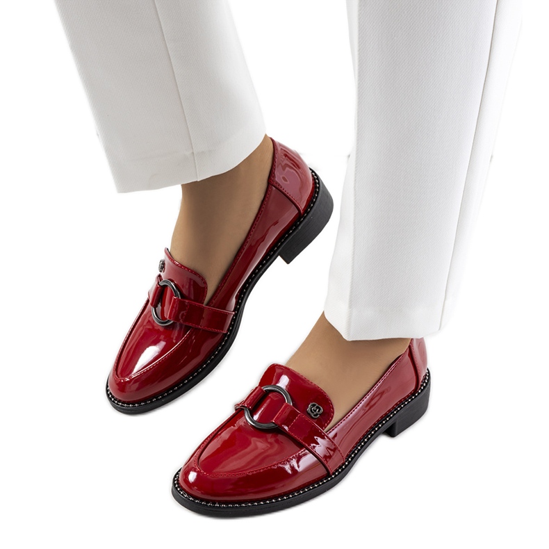 Scarpe Aveni laccate rosse rosso rosso