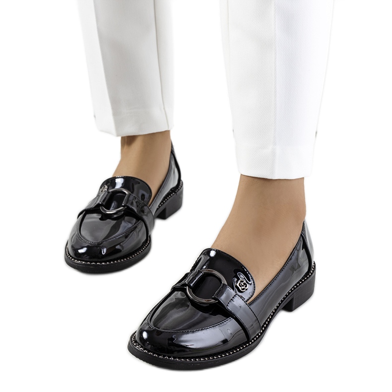 Scarpe Aveni laccate nere nero