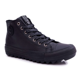 Sneakers da Donna Big Star High Warmed Nere EE274110 nero
