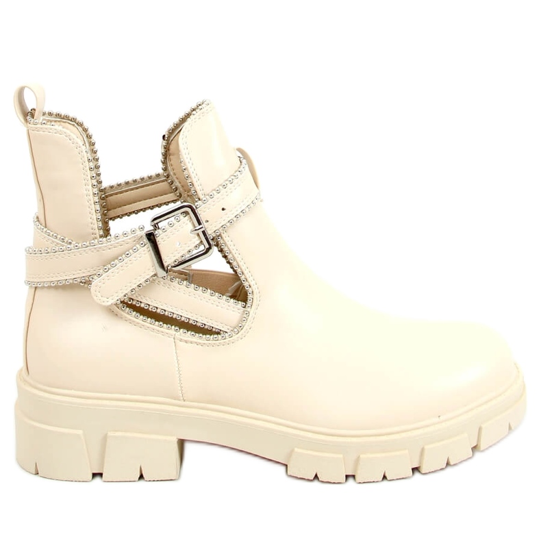 Stivali cut-out Korina Beige