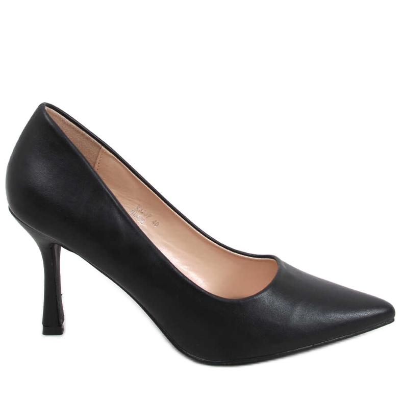 BM Stiletti a grana da donna Aurora Black nero