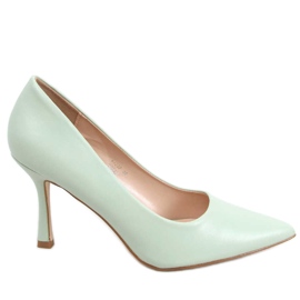 Tacchi alti da donna in fiore Aurora Green verde
