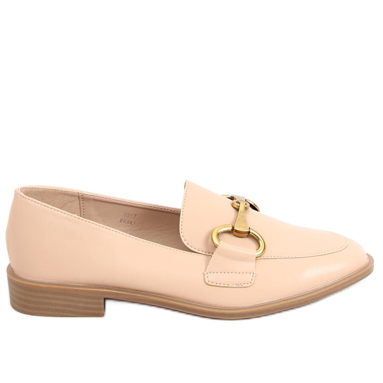 Mocassini da donna Jonna Khaki beige