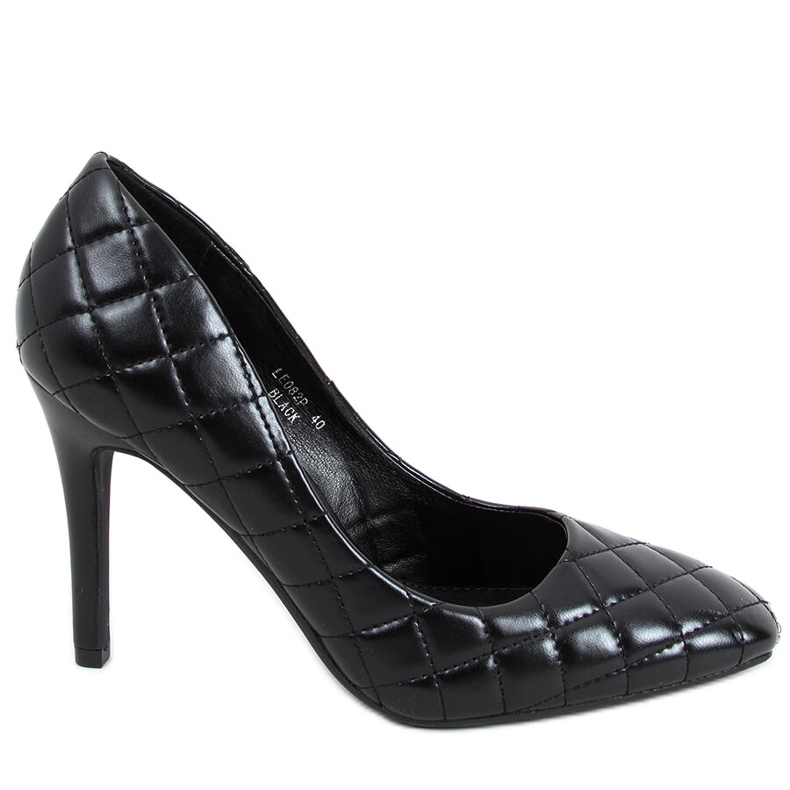 Tacchi alti da donna Modi Black trapuntati nero