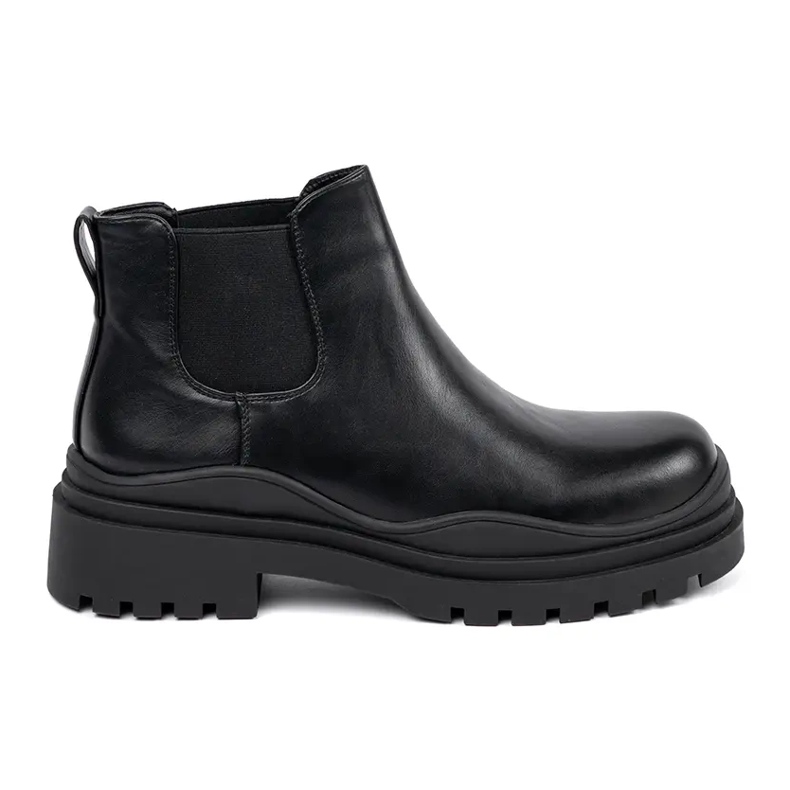 Stivaletti da donna Shelovet con plateau beige