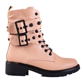 Borse da donna Shelovet beige con accessori neri nero