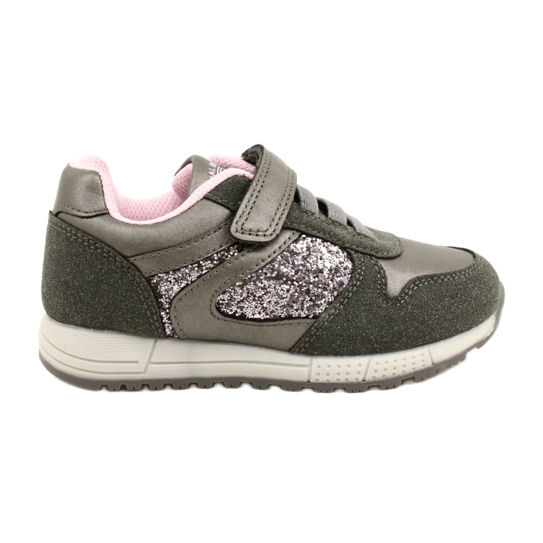 American Club ES40 Grey-Silver per bambini Scarpe sportive grigio
