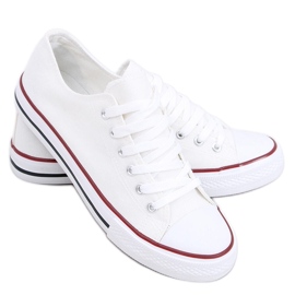 Sneakers classiche da donna Basic White bianco