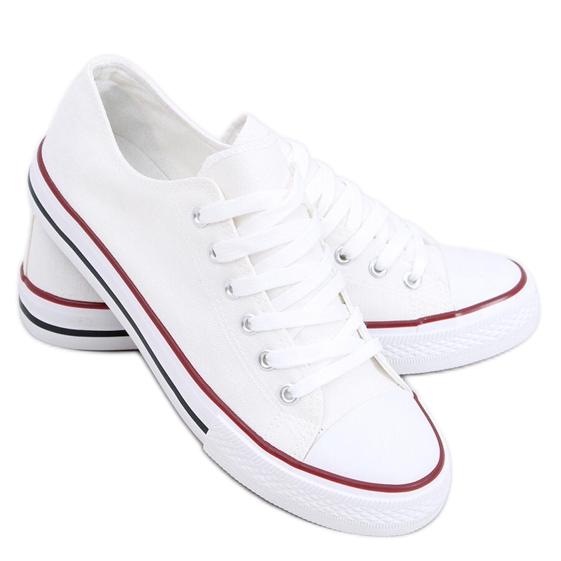 Sneakers classiche da donna Basic White bianca