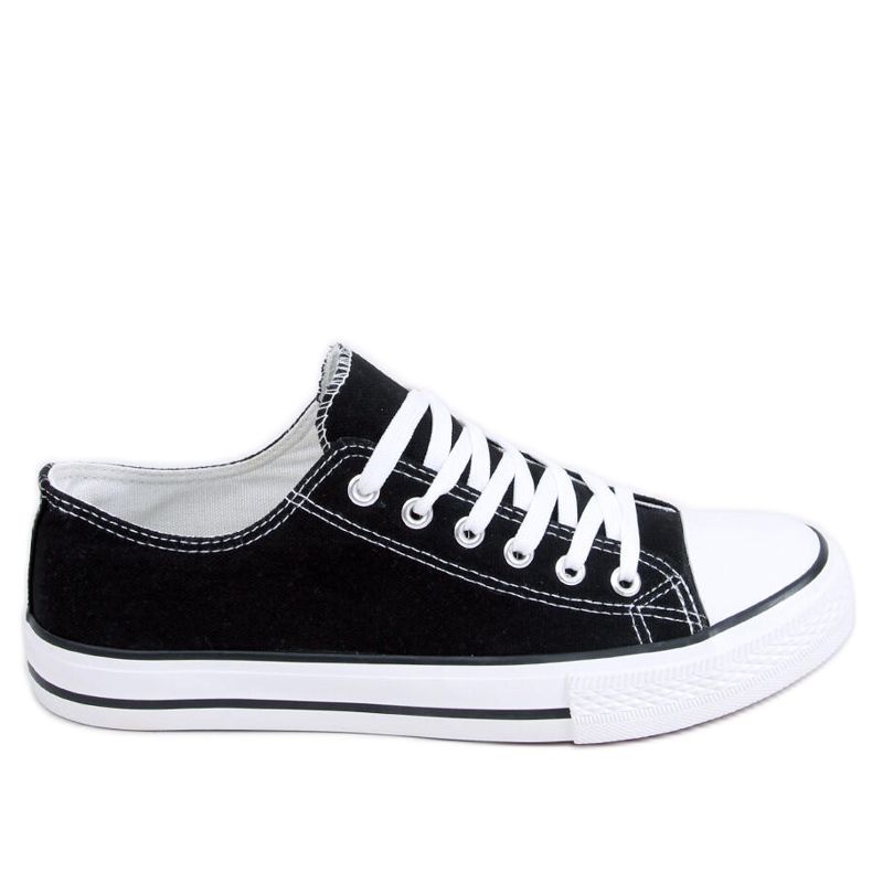 Sneakers classiche da donna Basic Black nero