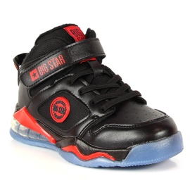 Scarpe sportive da ragazzo nere invernali Big Star KK374095 nero