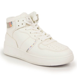 Scarpe sportive alte bianche NEWS bianco