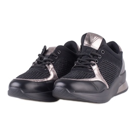 Scarpe da ginnastica Vinceza nere alla moda nero