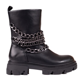 Borse da donna con catene nero