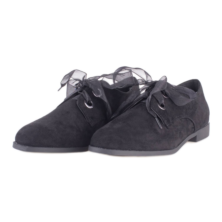 Eleganti scarpe stringate Shelovet nere nero