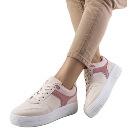 Sneakers beige da donna Lins
