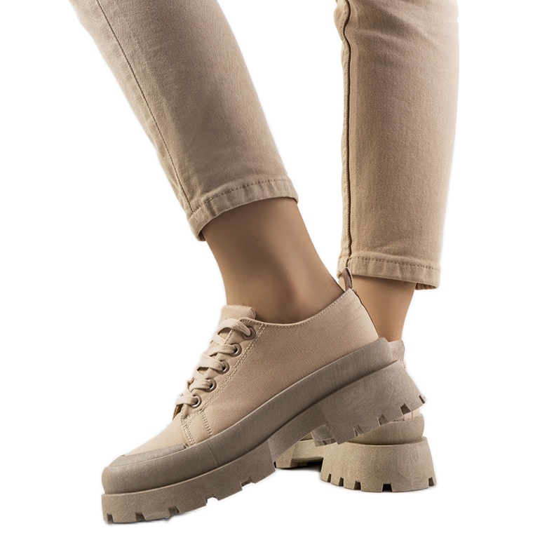 Scarpe Maryland da donna beige