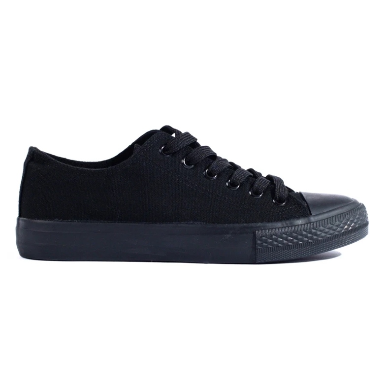 Sneakers da donna classiche Vico nere nero