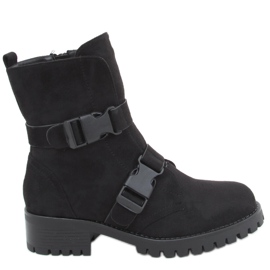 Stivali militari Falko Black nero