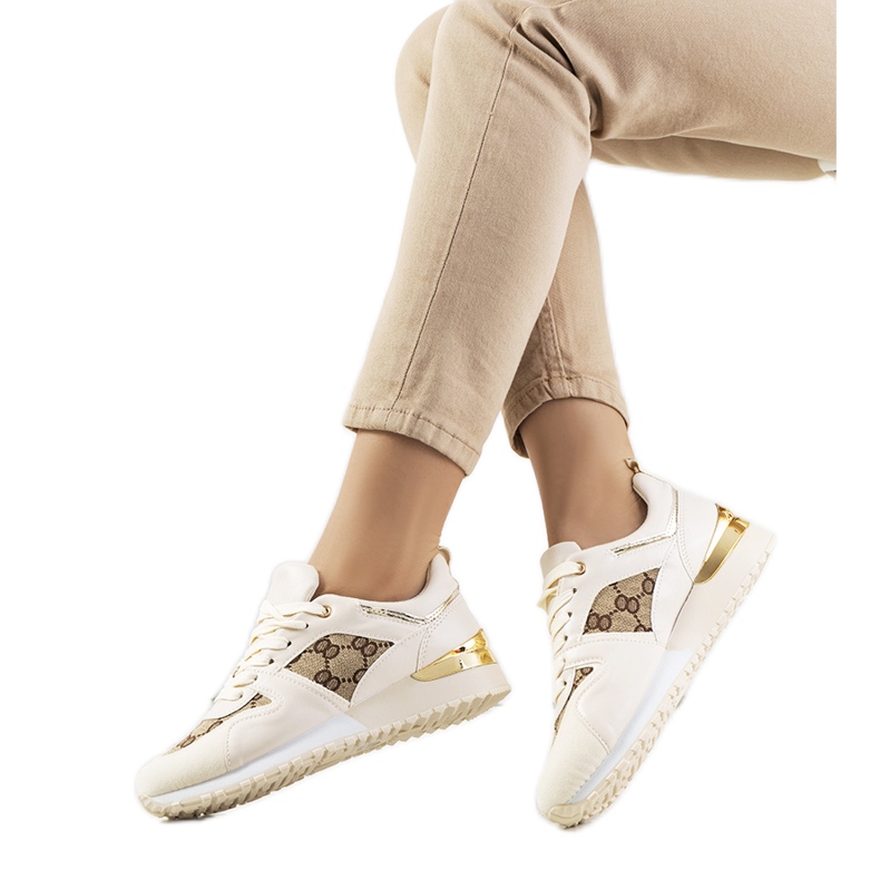 Sneakers beige di Malrton