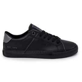 Sneakers da Uomo in Pelle Big Star JJ174108 Nero