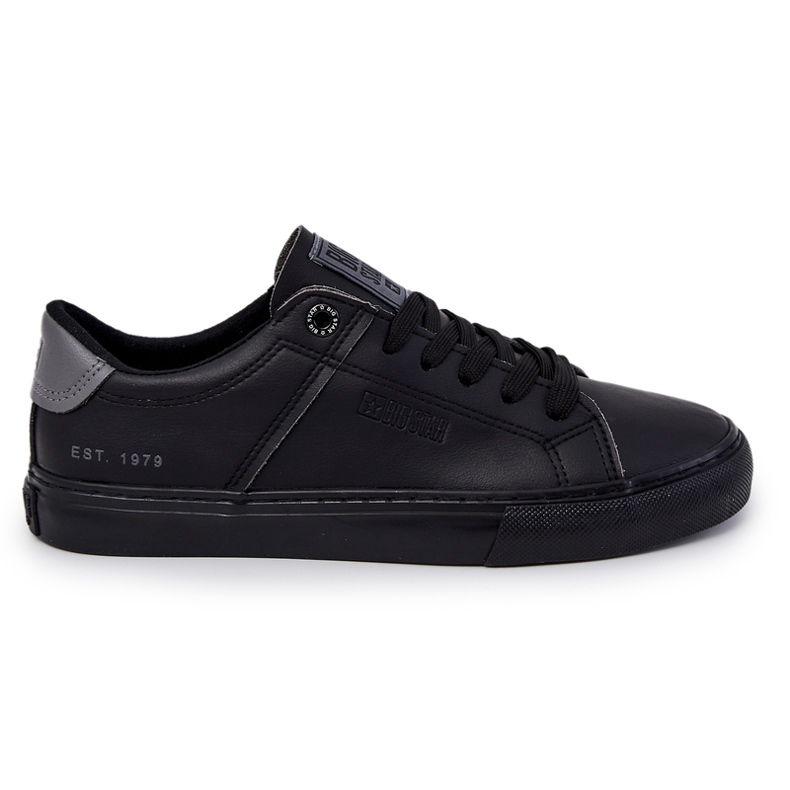 Sneakers da Uomo in Pelle Big Star JJ174108 Nero