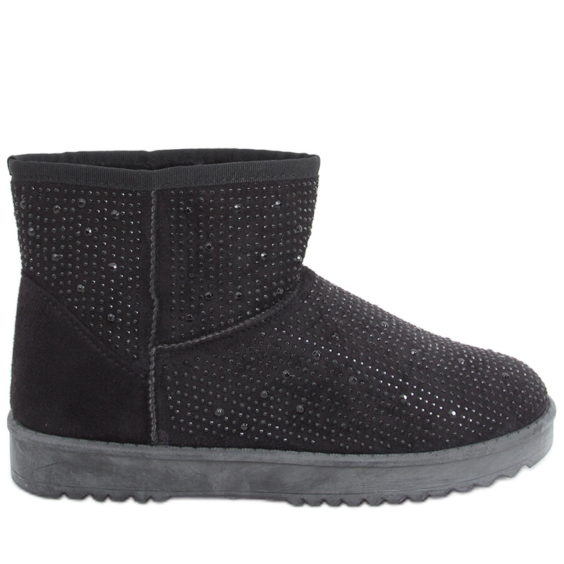 Scarponi da neve corti Emusy di Amber Black nero