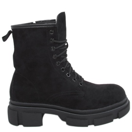 BM Lavoratori in pelle scamosciata Dazy Black nero